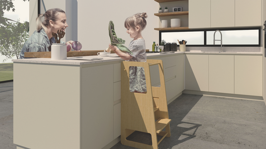 How to practice independence in the kitchen?