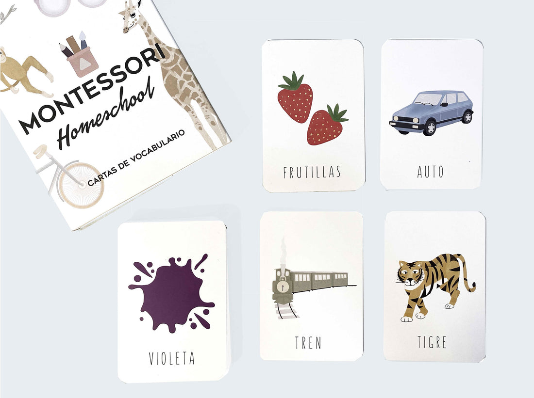 How do we use “flash cards” from a Montessori point of view?