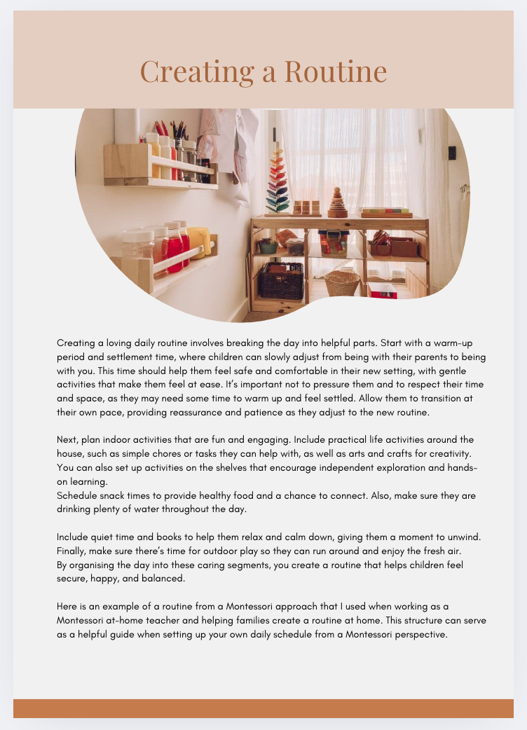 The Holistic Nanny – eBook for Conscious Carers and Curious Parents